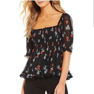 Like New Free People Delta Dawn Blouse XS